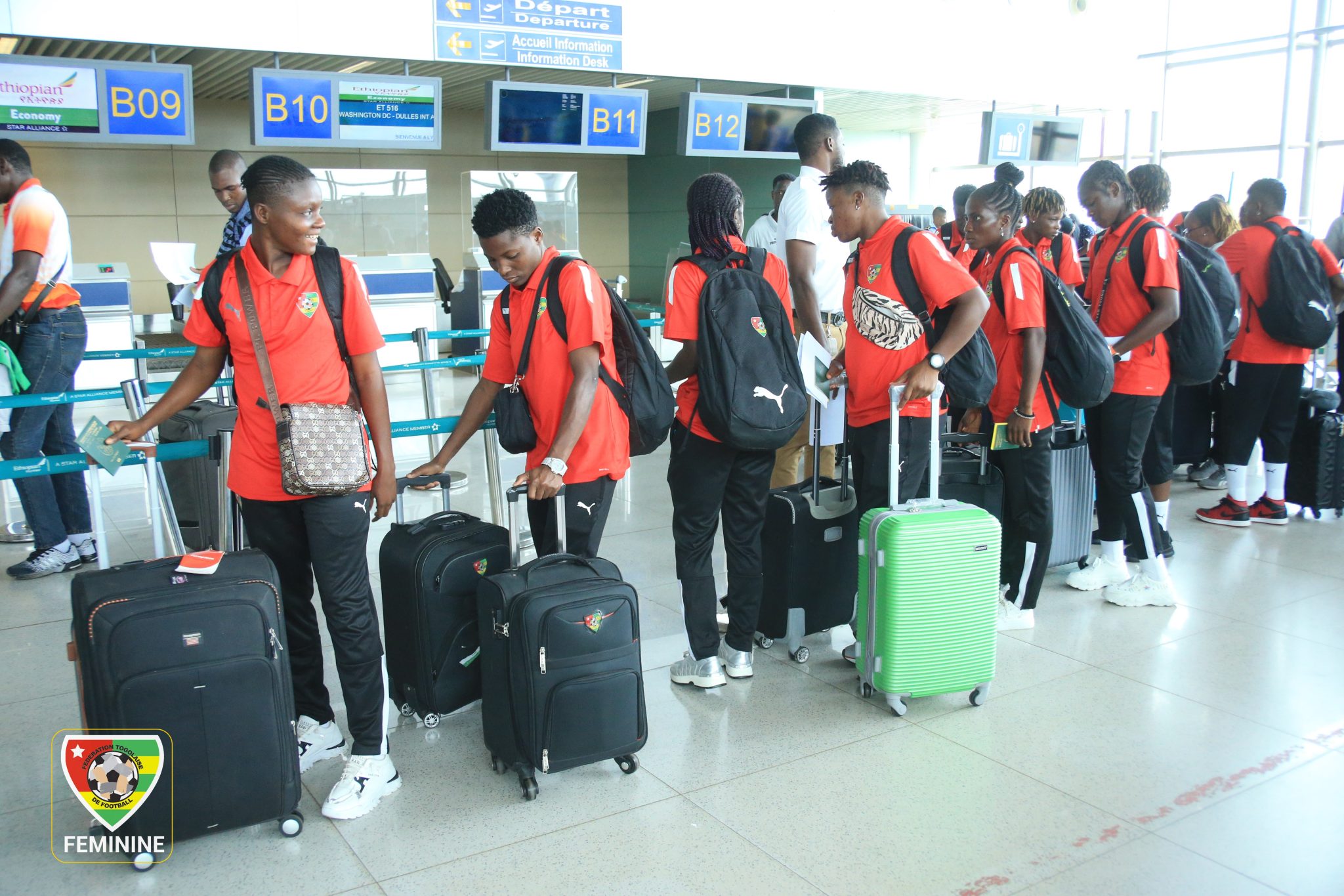 2è tour Elim CAN 2024: Les Eperviers dames sont en Tanzanie