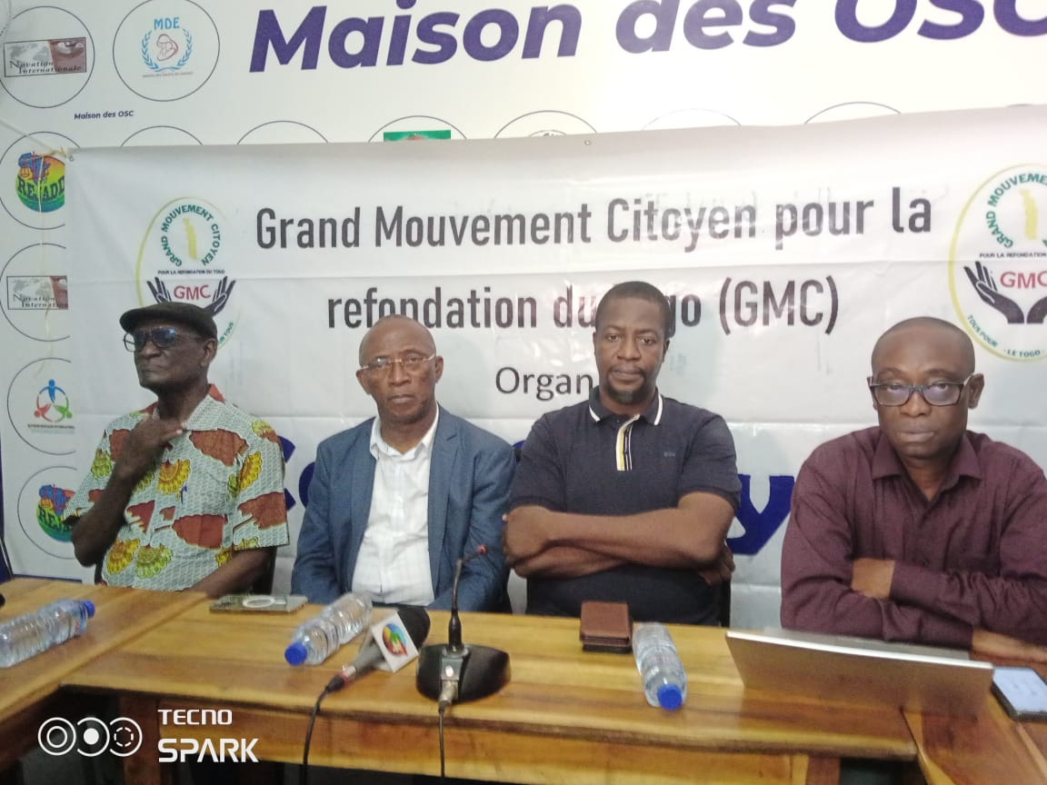 Réécriture de la Constitution togolaise : Le GMC dénonce le coup dit coup d’État constitutionnel