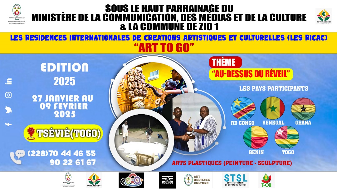 Au Togo, tout est fin prêt pour Les RICAC 2025