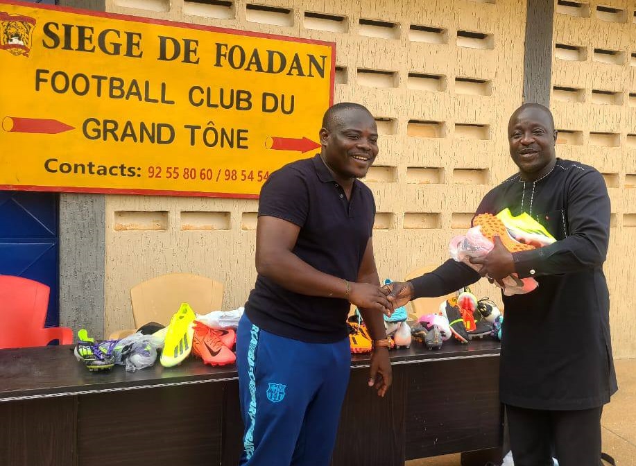 Djene Dakonam chausse les lions de Foadan FC pour la course vers la montée en D1