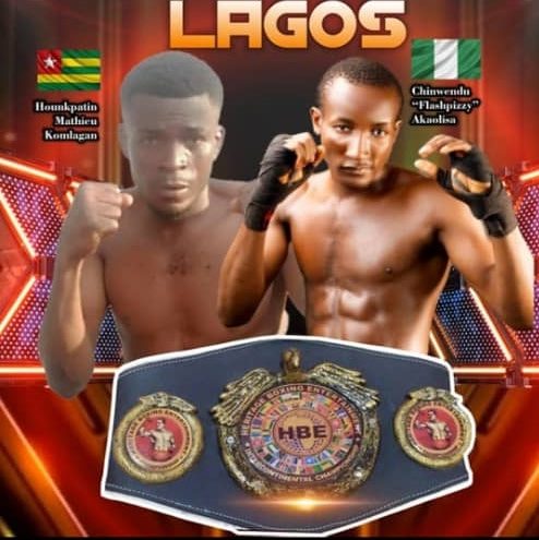 Boxe : un 2è challenge à Lagos pour le compatriote Komlangan HOUNKPANTIN alias Kpessé