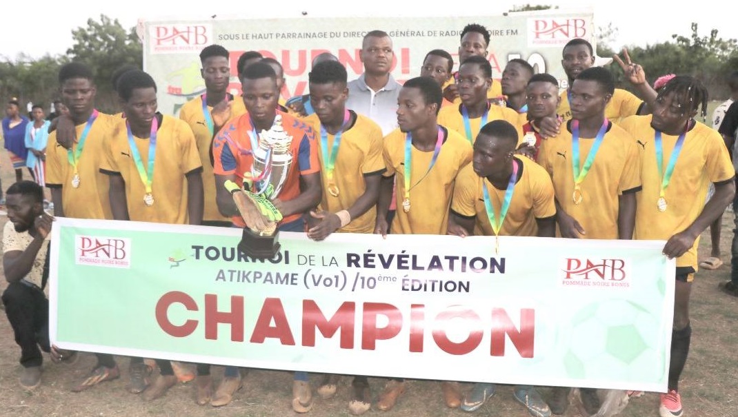Apothéose de la 10è édition du Tournoi de la Révélation à Atikpame