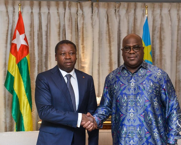 Conflit dans l’est de la RDC: première visite à Kinshasa du nouveau médiateur de l’UA, Faure Gnassingbé