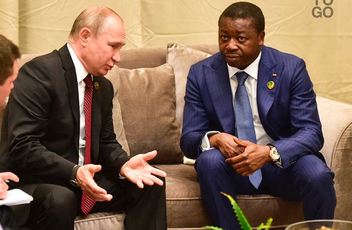 Togo: Faure Gnassingbé en visite officielle en Russie, une première depuis six ans