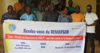 Réduction des financements des DSSR/PF : REMAPSEN alerte