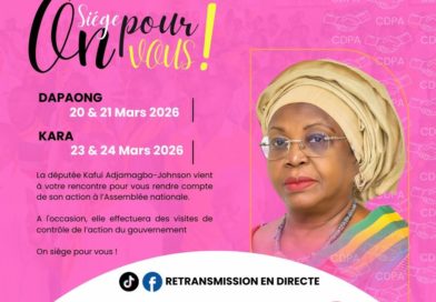 Brigitte Adjamagbo-Johnson en tournée citoyenne