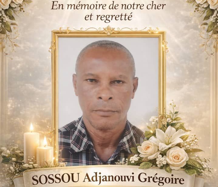Grégoire Adjanouvi Sossou s’en est allé