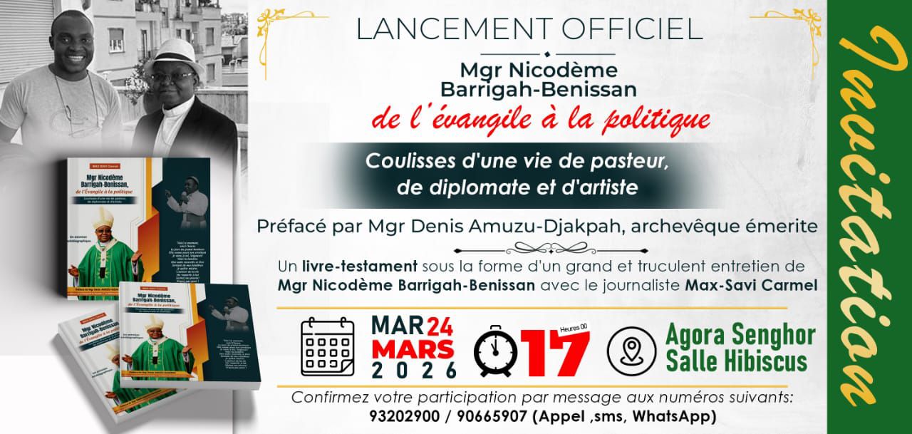 Mgr Barrigah-Benissan : l’ultime parole d’un homme de foi devenu acteur public