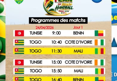Lomé, capitale du beach handball africain