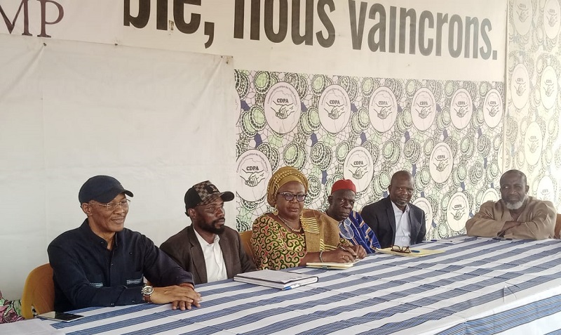 Opposition en colère à Lomé