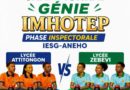 GÉNIE IMHOTEP : l’heure de la phase inspectorale
