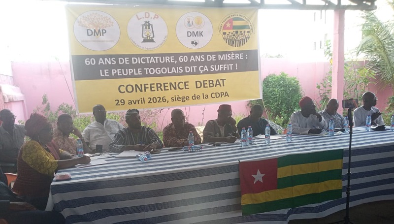 Togo : “60 ans de dictature, 60 ans de misère”, l’opposition dénonce et appelle à un sursaut national