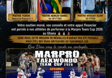 Taekwondo : quand le soutien mène au podium