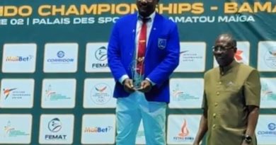 Taekwondo: Tété Galé Djramedo sacré meilleur arbitre d’Afrique