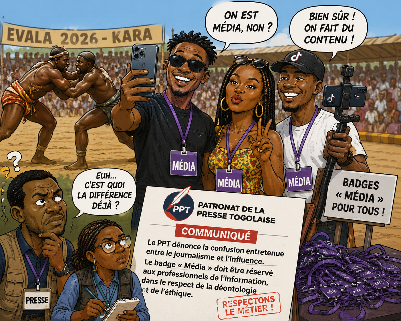 Evala : quand les “likes” montent sur le ring des médias
