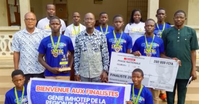Lycée Wahala : des champions reçus en héros à la préfecture