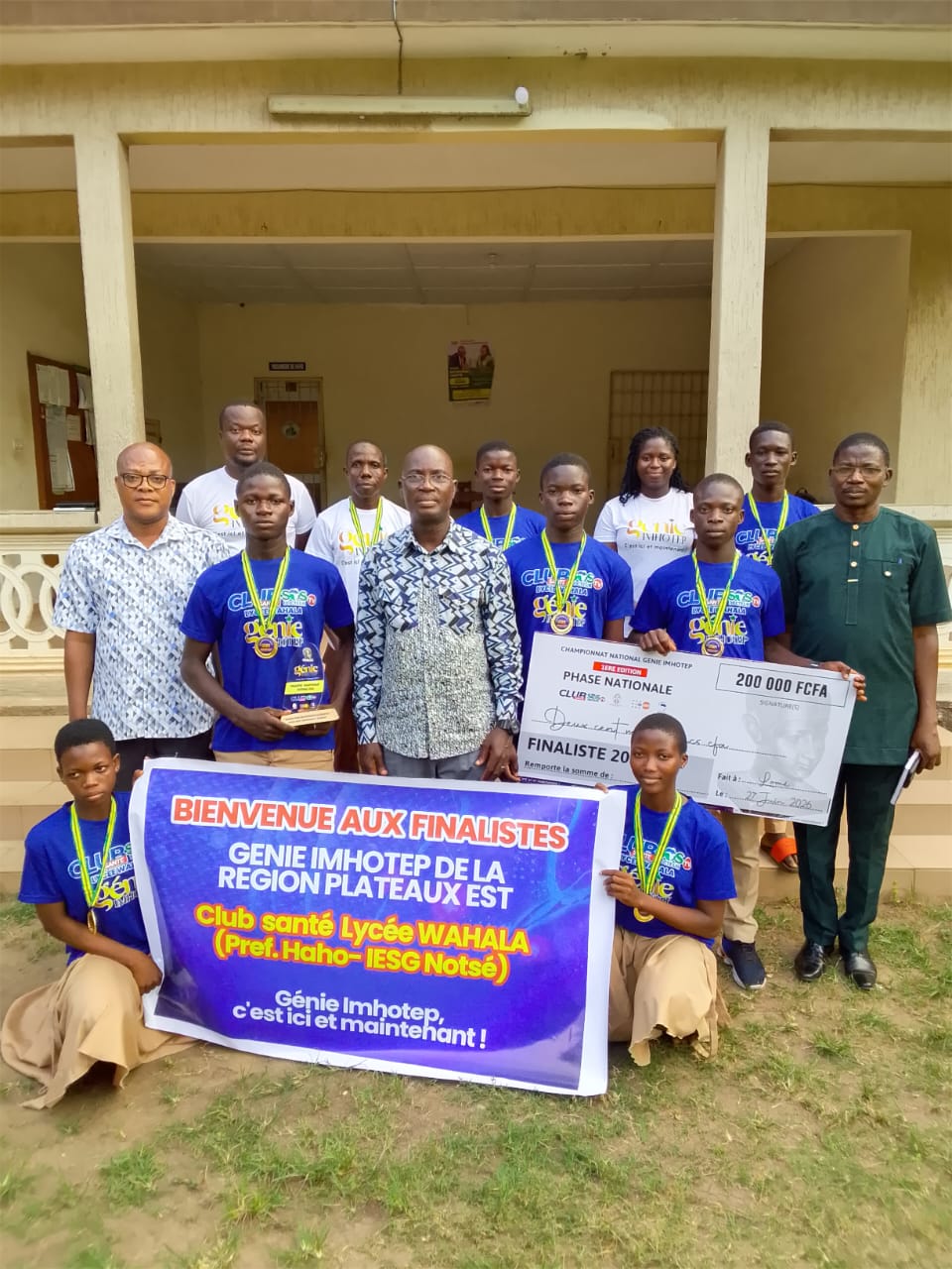 Lycée Wahala : des champions reçus en héros à la préfecture