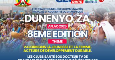DUNENYO ZA 2026 : SOS DOCTEUR TV mise sur une jeunesse engagée et responsable