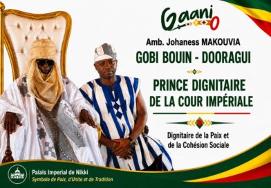 ‎À GAANI 2026, le Togolais Ambassadeur Johaness MAKOUVIA intronisé « Prince Dignitaire de la Cour Impériale de Nikki »