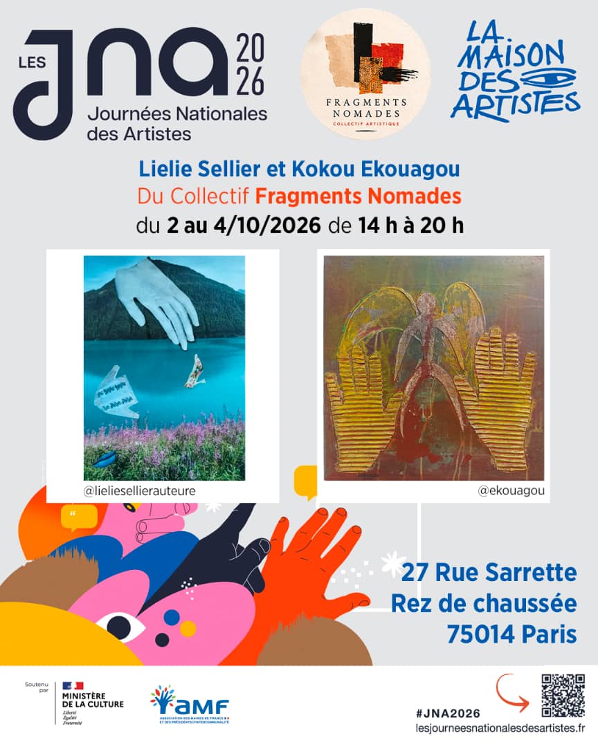 Kokou Ekouagou à Paris : l’art togolais s’invite aux Journées nationales des artistes